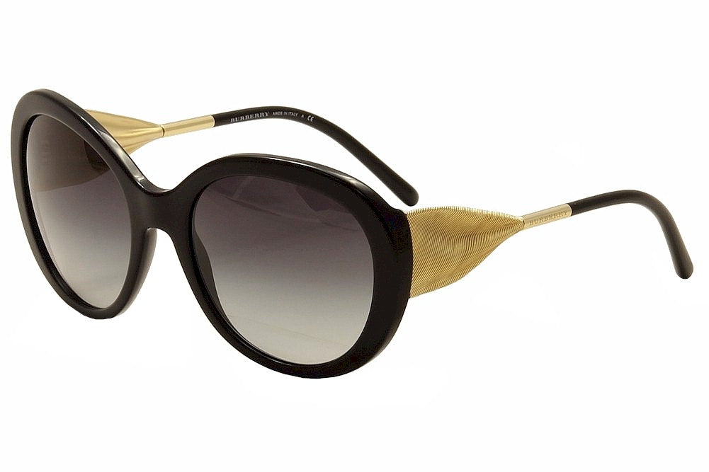 Burberry BE 4191 3001-8G - Dégradé Noir-Gris par Burberry pour Femme - Lunettes de soleil 57-21-135 mm