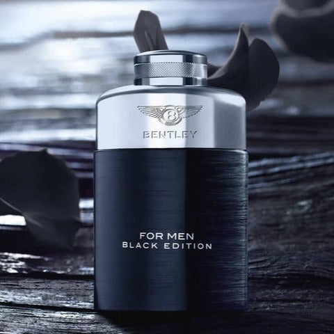 Bentley Black Edition de Bentley pour homme - Vaporisateur EDP de 3,4 oz