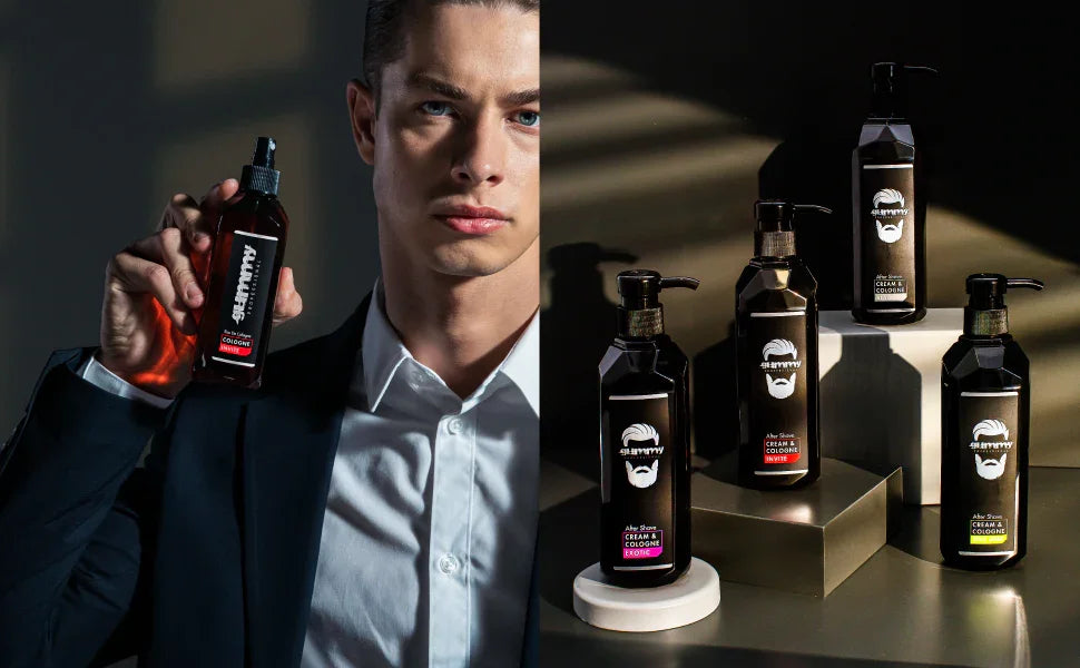 Gummy After Shave Cream Cologne Exotic 13.5 oz - Multipack