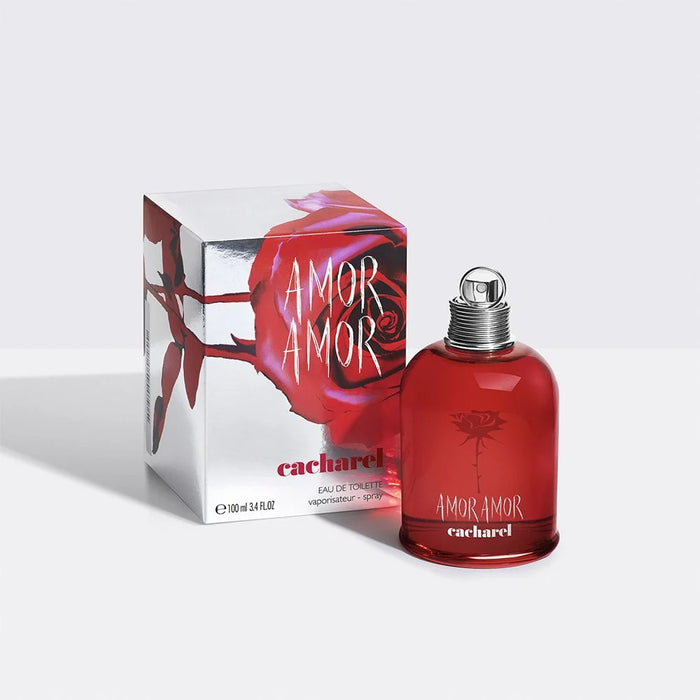 Amor Amor de Cacharel pour femme - Spray EDT de 3,4 oz (testeur)