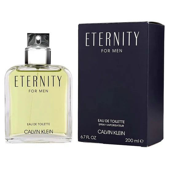 Eternity by Calvin Klein for Men - 6.7 oz EDT Spray