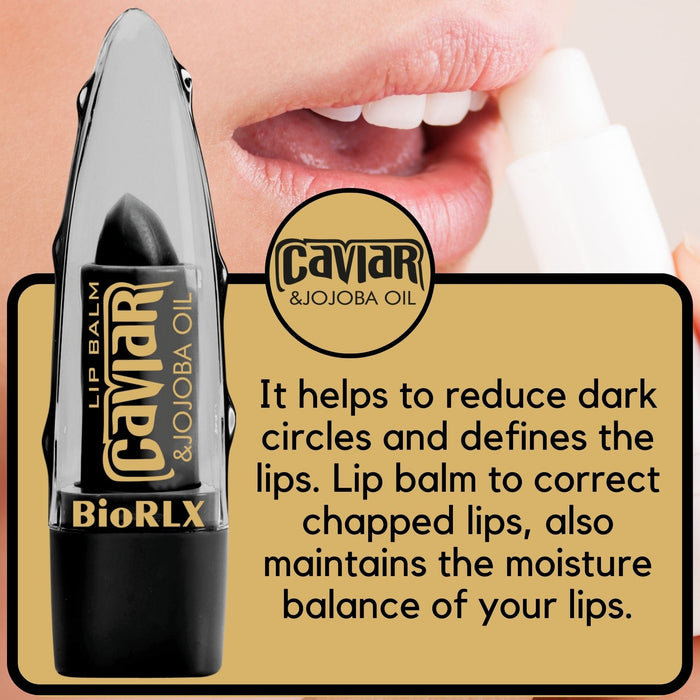 BioRLX Caviar and Jojoba Oil Lip Balm