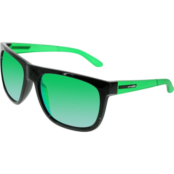 Arnette AN 4143 2245-3R Fire Drill - Black Green-Green by Arnette for Men - 59-18-135 mm Sunglasses