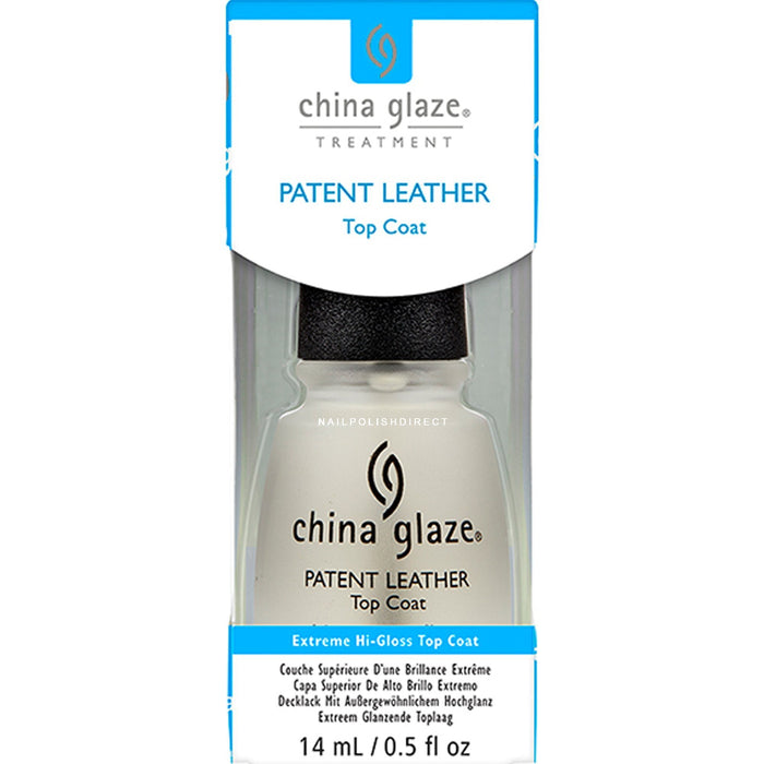 CHINA GLAZE Patent Leather Top Coat (Extreme Shine) - CGT915