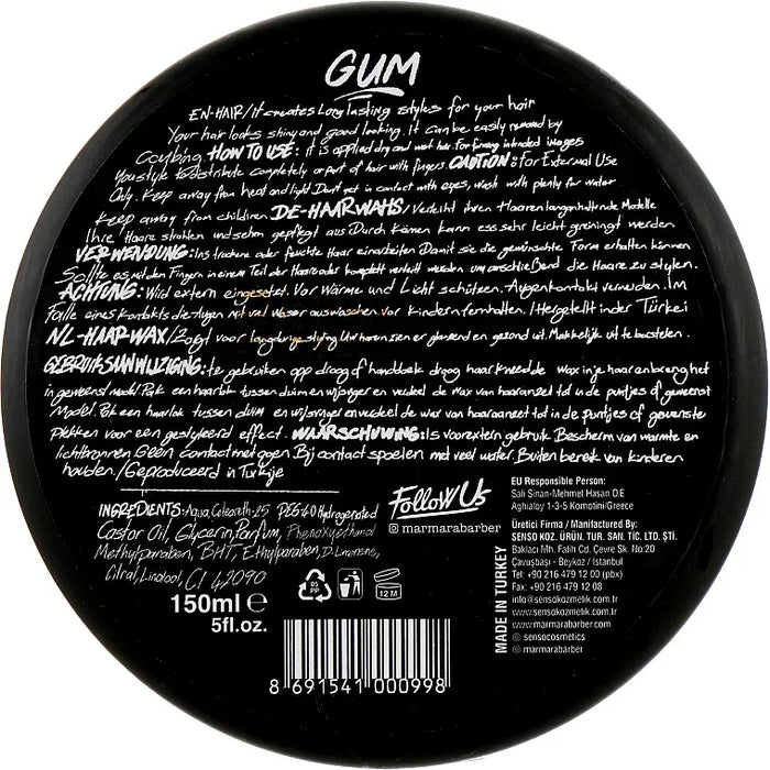 Marmara Barber Cream Wax 5 oz
