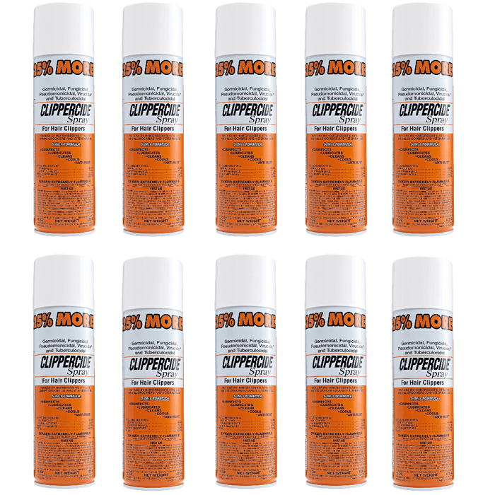 10x Clippercide Spray For Clippers 15oz (10 Pcs)