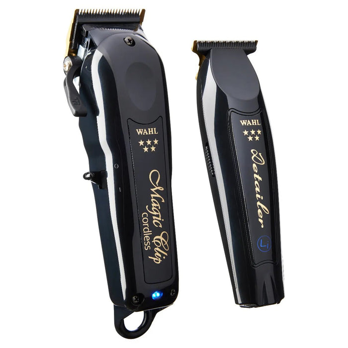 Wahl sans fil barbier Combo noir magique pince tondeuse &amp; Detailer Li tondeuse #3025397