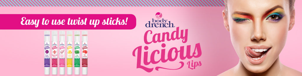 BODY DRENCH Bálsamos labiales hidratantes Candy Licious - Lime Gumdrop