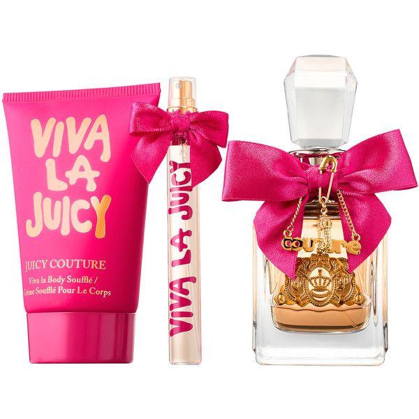 Viva La Juicy by Juicy Couture for Women - 3 Pc Gift Set 3.4oz EDP Spray, 4.2oz Body Lotion, 0.33oz EDP Spray