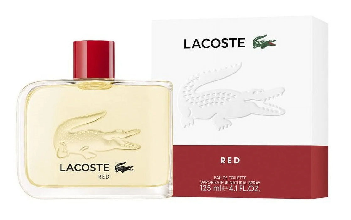 Lacoste Red by Lacoste for Men - 4.2 oz EDT Spray