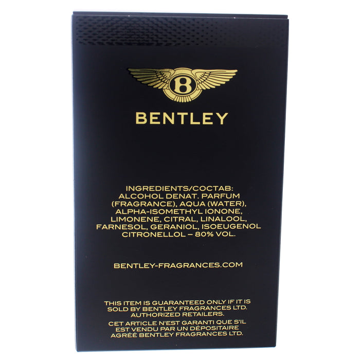 Absolute de Bentley pour hommes - Spray EDP 3,4 oz