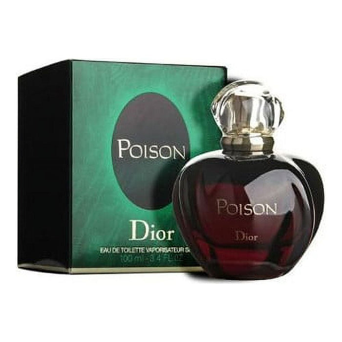 Veneno de Christian Dior para mujeres - Spray EDT de 3,4 oz