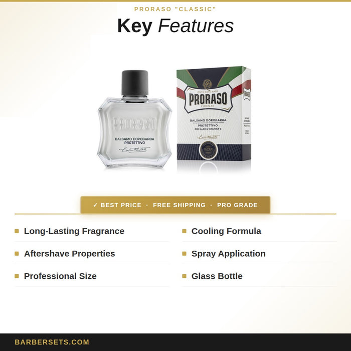 PRORASO "CLASSIC" Proraso Aftershave Balm Blue 100ml