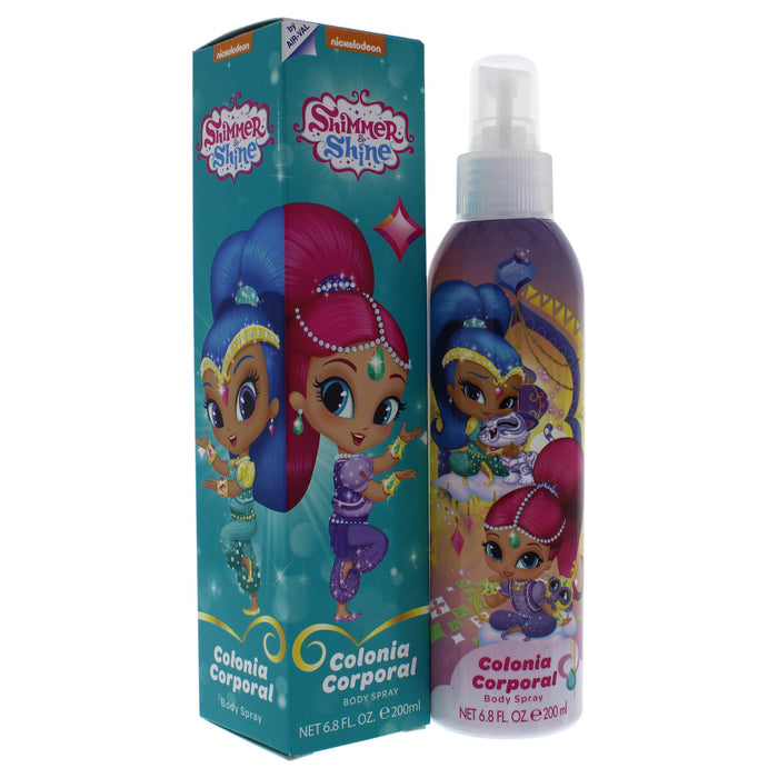 Colonia Shimmer and Shine de Air-Val International para mujeres - Spray corporal de 6.8 oz