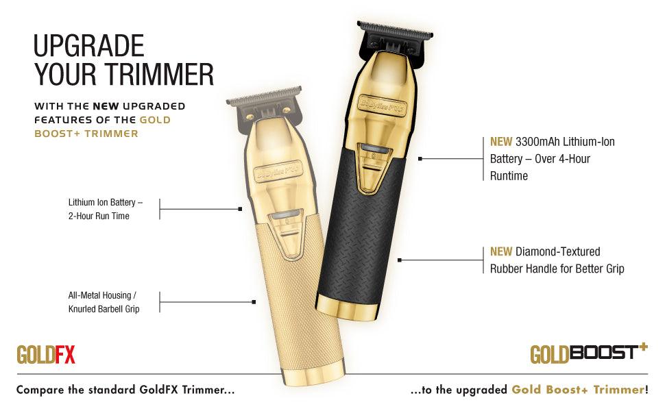 BaByliss Pro Gold Fx Boost+ Metal Lithium Clipper FX870GBP