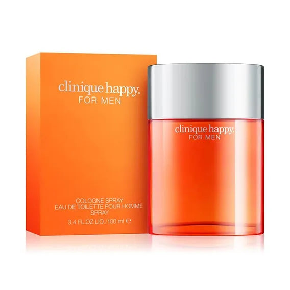 Clinique Happy Cologne Spray de Clinique pour hommes - Spray EDT de 3,4 oz