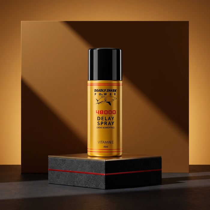Deadly Shark 48000 spray — studio photo