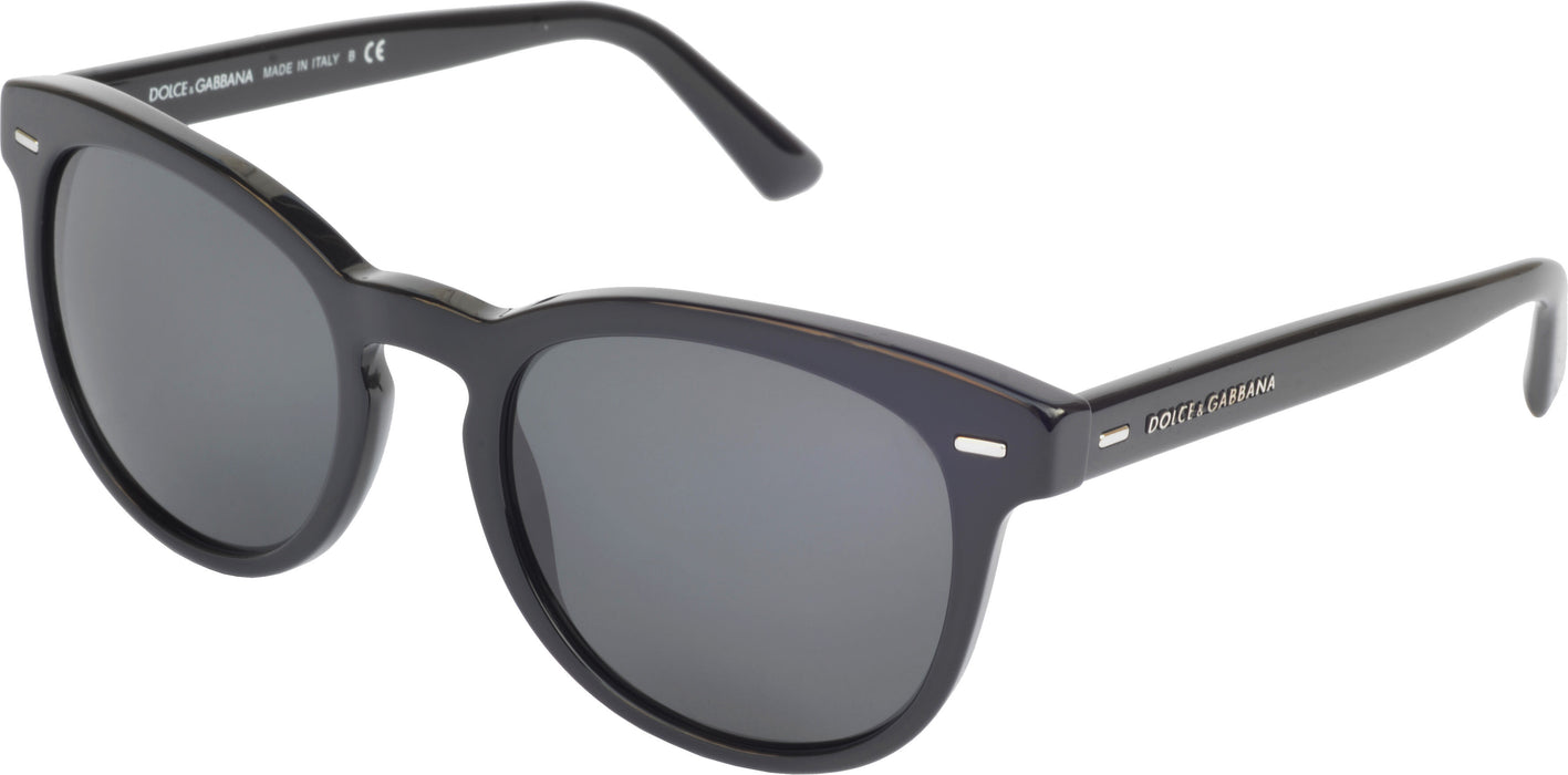 Dolce and Gabbana DG 4254 501-87 - Black-Grey by Dolce and Gabbana for Men - 51-20-145 mm Sunglasses