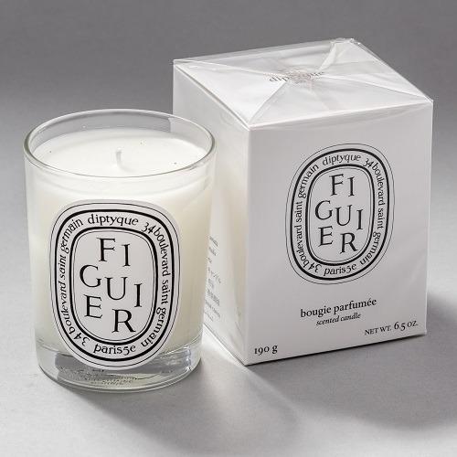 Bougie parfumée Figuier de Diptyque pour unisexe - Bougie 6,5 oz