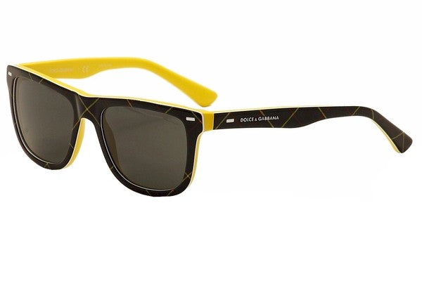 Dolce and Gabbana DG 4238 2989-87 - Check Blue Green Yellow-Grey by Dolce and Gabbana for Kids - 47-16-130 mm Sunglasses