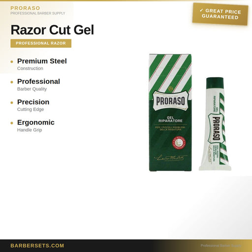 PRORASO Razor Cut Gel 10ml