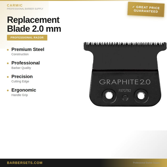 Carmic Replacement Blade 2.0 mm Deep Tooth - FX707