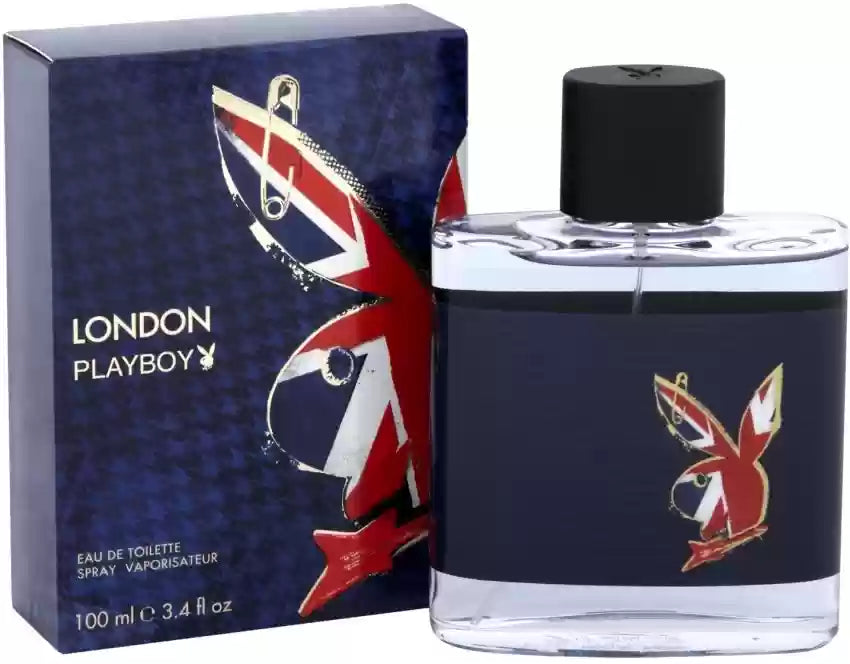 London Playboy de Playboy para hombres - Spray EDT de 3,4 oz