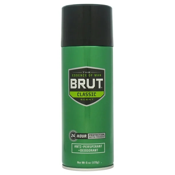 Spray antisudorifique et déodorant Classic Scent de Brut pour unisexe - Déodorant 6 oz