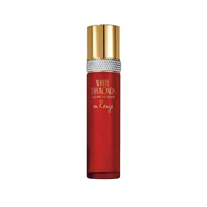 White Diamonds En Rouge de Elizabeth Taylor para mujeres - EDT en aerosol de 3,3 oz (probador)