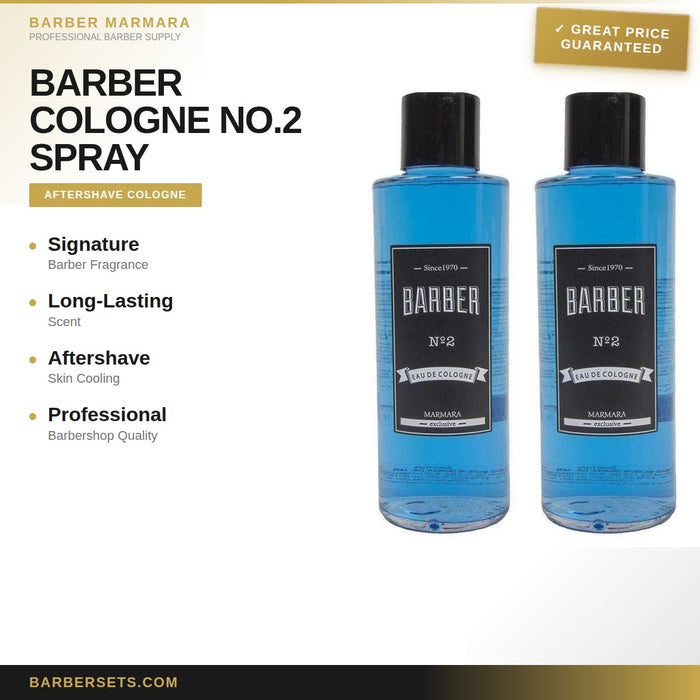 BARBER MARMARA BARBER COLOGNE 400 ML NO.2 SPRAY