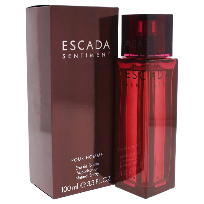 Escada Sentiment by Escada for Men - 3.3 oz EDT Spray