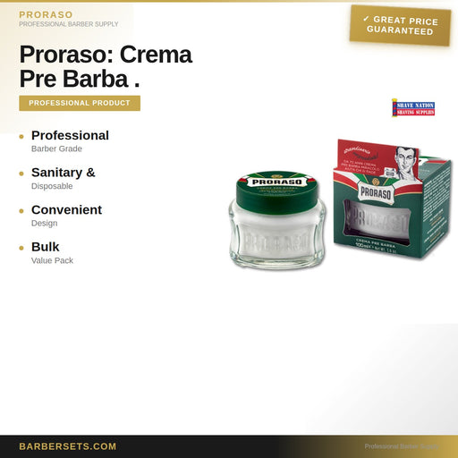 Proraso: Crema Pre Barba 100ml.