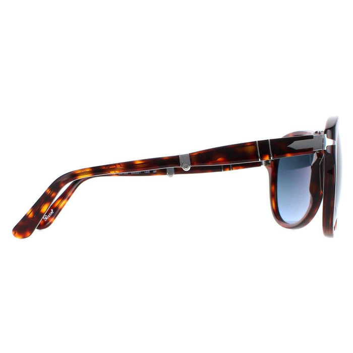 Persol PO714 24-S3 - Havana-Blue Faded Polarized by Persol for Men - 54-21-140 mm Sunglasses