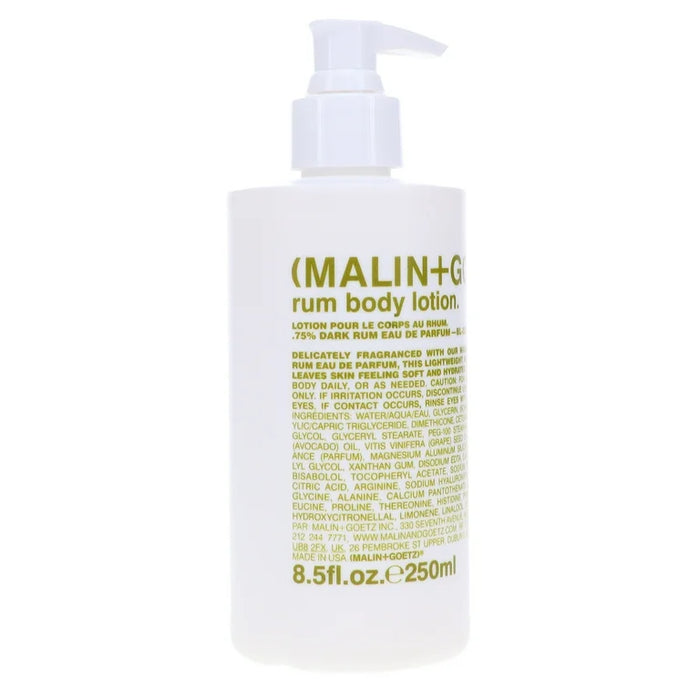 Rum Body Lotion by Malin + Goetz for Unisex - 8.5 oz Body Lotion