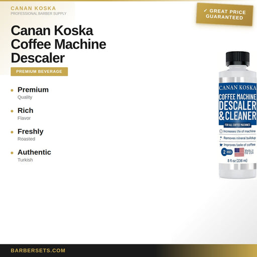 Canan Koska Coffee Machine Descaler 8 oz