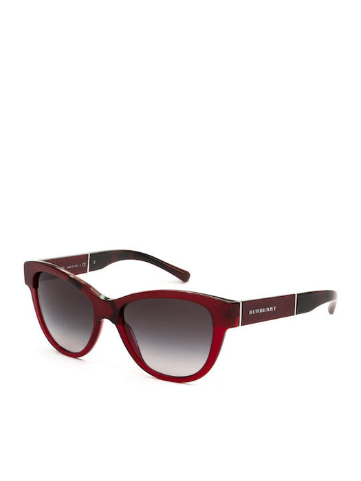 Burberry BE 4206 3591-8G - Top Red Horn On Bordeaux-Grey Gradient by Burberry - 55-17-140 mm Sunglasses