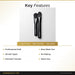 LV3 2PC FACE MASK BRUSH SET
