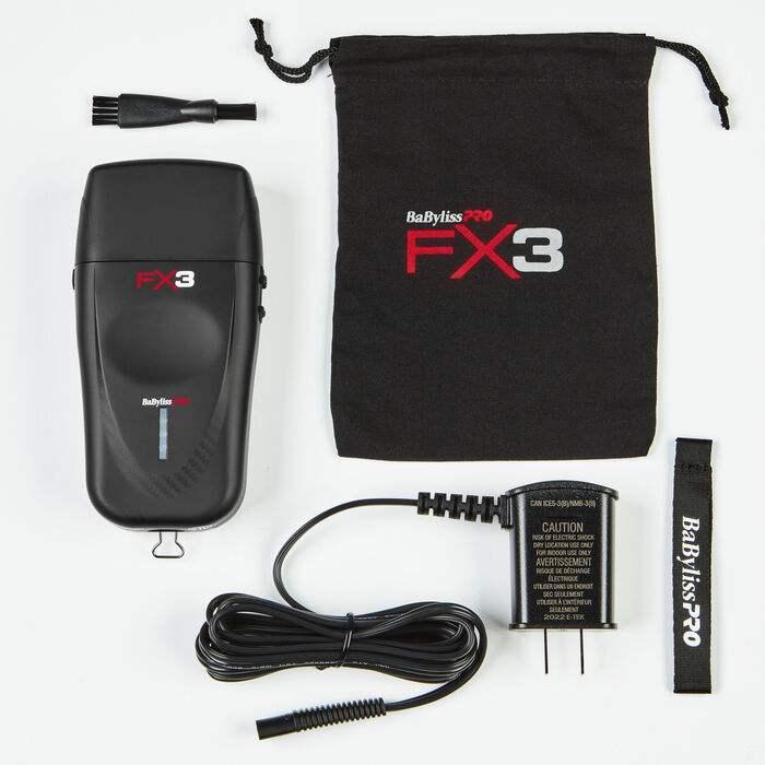 FX3 Black High Speed Double Foil Shaver