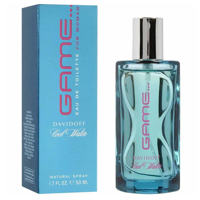 Cool Water Game de Davidoff pour femme - Spray EDT de 1,7 oz (sans boîte)