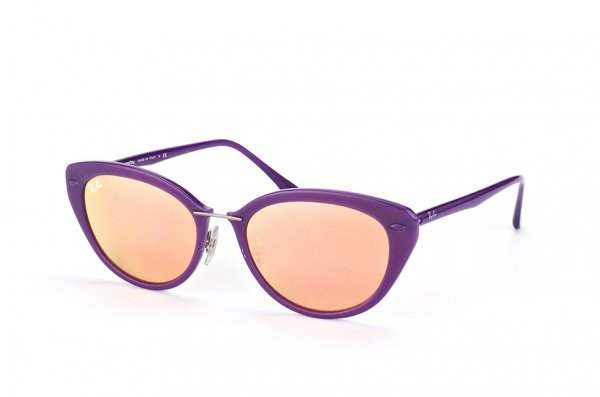 Ray Ban RB 4250 6034-2Y Light Ray - Violet-Copper by Ray Ban for Women - 52-18-140 mm Sunglasses