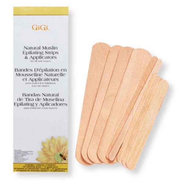 Gigi Natural Muslin & Spatula Combo