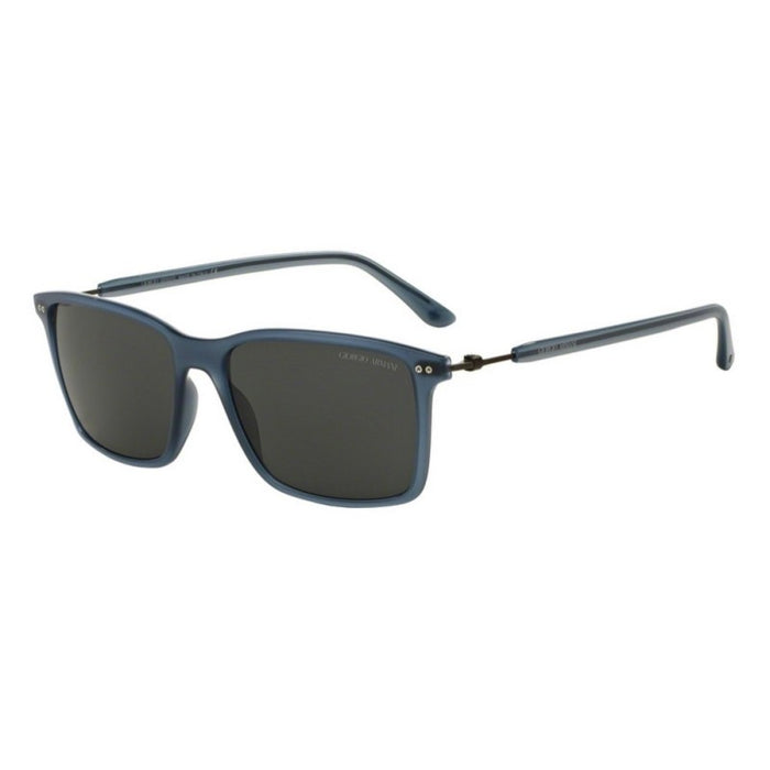 Giorgio Armani AR 8045 5336-87 Frames of Life - Blue-Grey by Giorgio Armani for Men - 55-16-140 mm Sunglasses