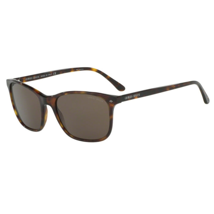 Giorgio Armani AR 8059 5026-M7 Frames of Life - Havana-Brown Gradient Polarized by Giorgio Armani for Women - 57-17-140 mm Sunglasses