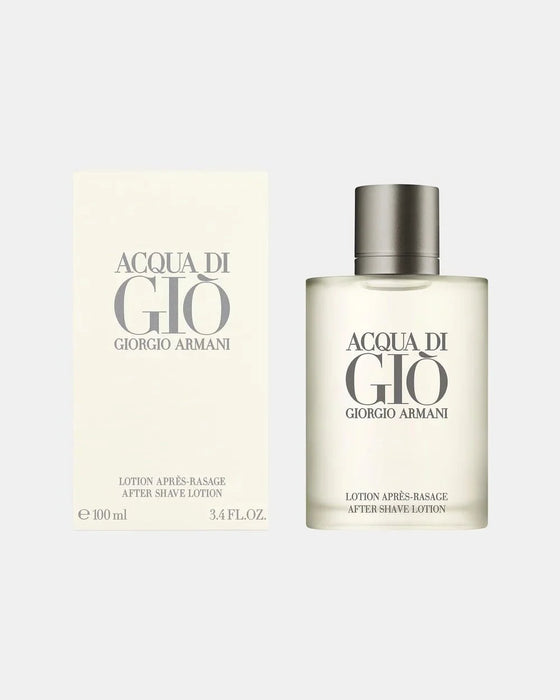 Acqua Di Gio de Giorgio Armani para hombres - Loción para después del afeitado de 3,4 oz