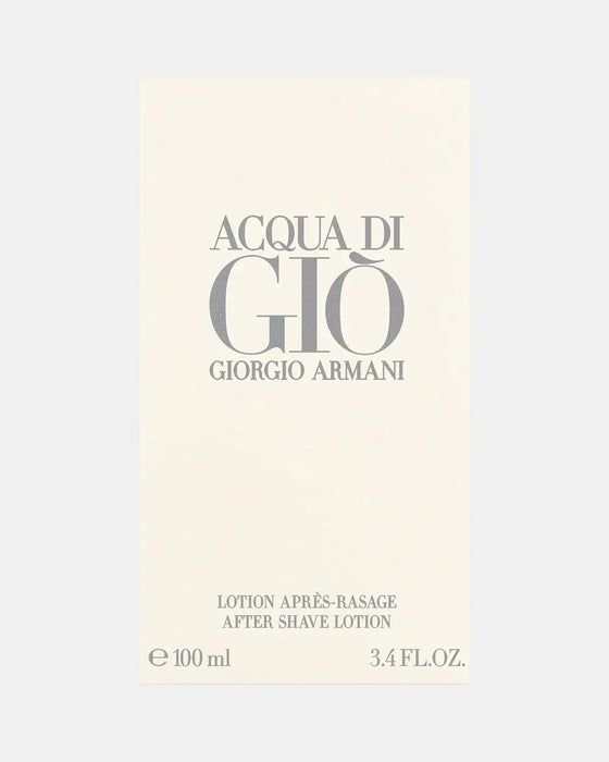 Acqua Di Gio de Giorgio Armani para hombres - Loción para después del afeitado de 3,4 oz