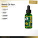 PRORASO Beard Oil  30ml Azur