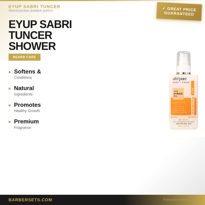 EYUP SABRI TUNCER SHOWER GEL NATURAL ARGAN OIL SHOWER GEL 600 ML NATURAL ARGAN OIL SHOWER GEL 600 ML