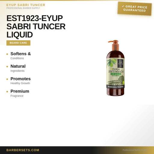 EYUP SABRI TUNCER EST1923-EYUP SABRI TUNCER LIQUID SOAP WITH NATURAL OLIVE OIL 750 ML  LIQUID SOAP NATURAL OLIVE OIL AMBER 500 ML