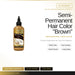Elegance Semi-Permanent Hair Color "Brown" 120ml