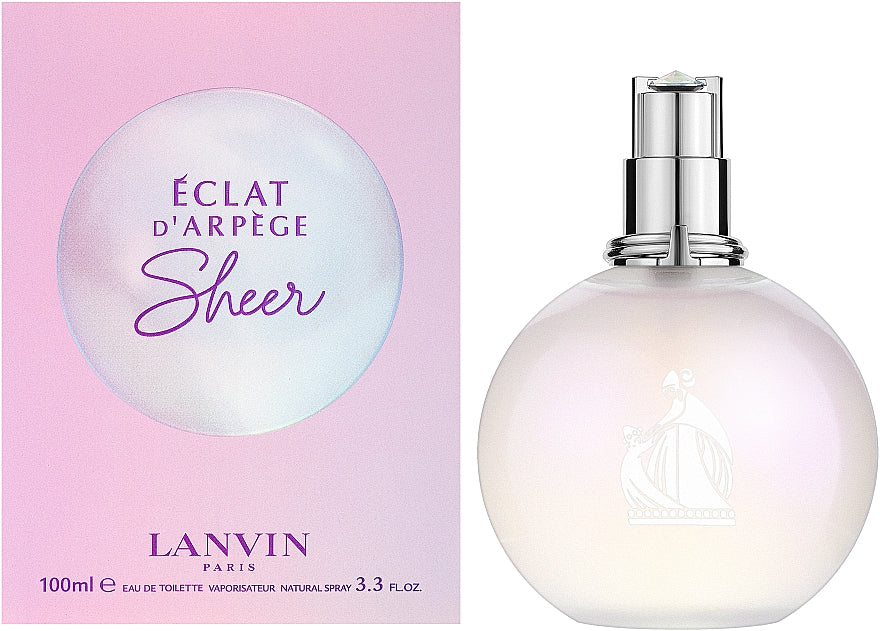 Eclat DArpege Sheer de Lanvin para mujeres - Spray EDT de 3,3 oz